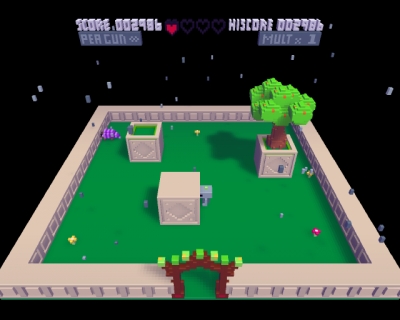 Screen ze hry Voxatron