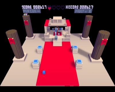 Screen ze hry Voxatron