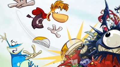 Artwork ke he Rayman Origins