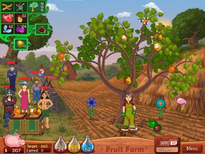 Screen ze hry Floras Fruit Farm