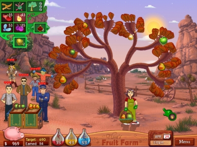 Screen ze hry Floras Fruit Farm