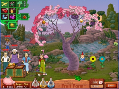 Screen ze hry Floras Fruit Farm