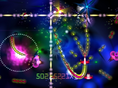 Screen ze hry Gridrunner Revolution