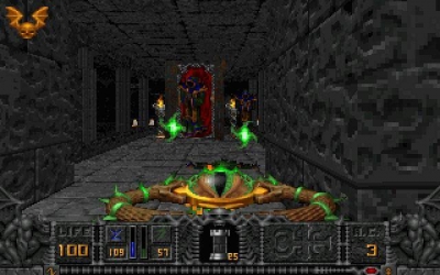 Screen ze hry Hexen: Deathkings of the Dark Citadel