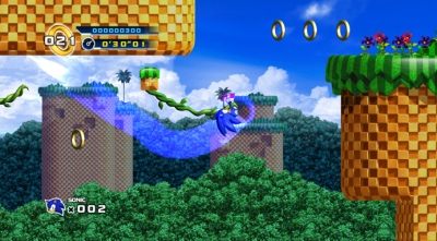 Screen ze hry Sonic the Hedgehog 4: Episode 1