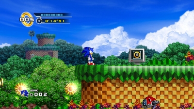 Artwork ke he Sonic the Hedgehog 4: Episode 1