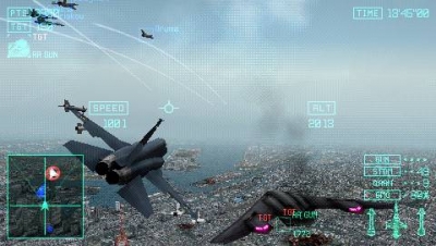 Screen ze hry Ace Combat: Joint Assault