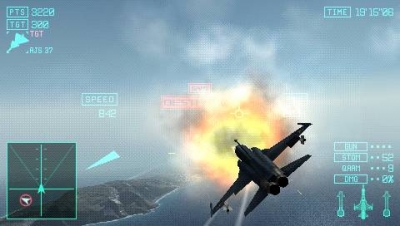 Screen ze hry Ace Combat: Joint Assault