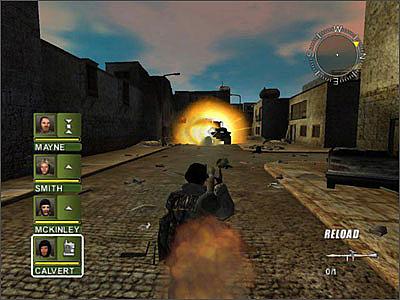 Screen ze hry Conflict: Desert Storm II: Back to Baghdad