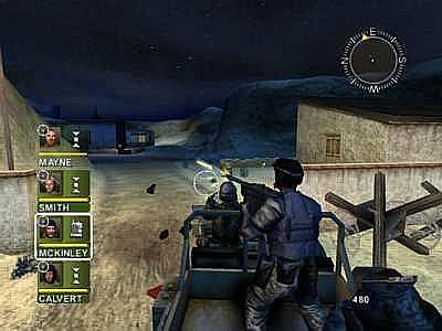 Screen ze hry Conflict: Desert Storm II: Back to Baghdad