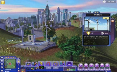 Screen ze hry SimCity Societies