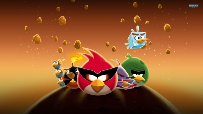 Artwork ke he Angry Birds Space