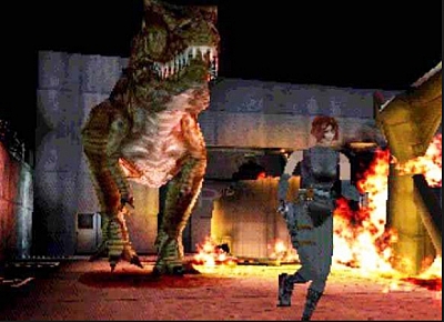 Screen ze hry Dino Crisis