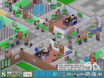 Screen ze hry Theme Hospital