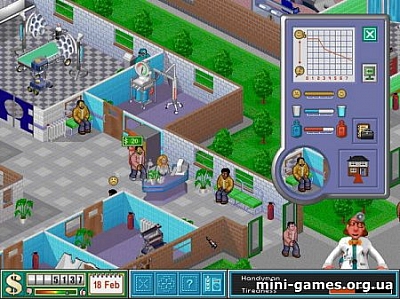 Screen ze hry Theme Hospital