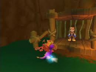 Screen ze hry Spyro: A Heros Tail