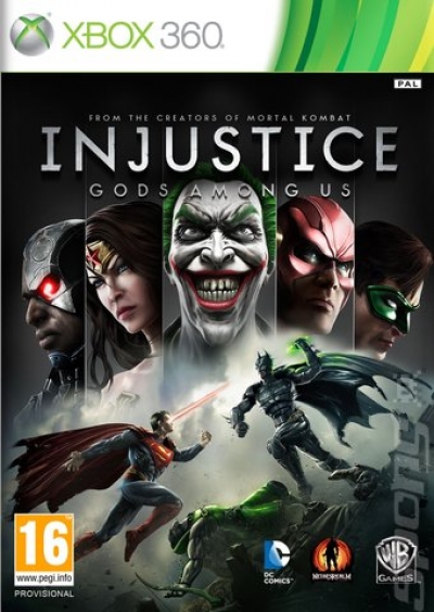 Obal hry Injustice: Gods Among Us