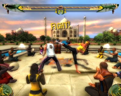 Screen ze hry Martial Arts Capoeira