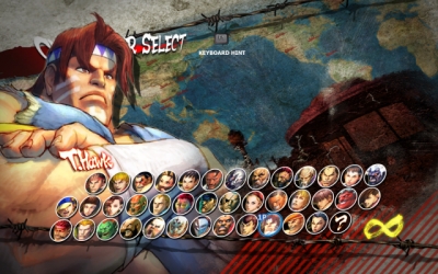 Screen ze hry Super Street Fighter IV