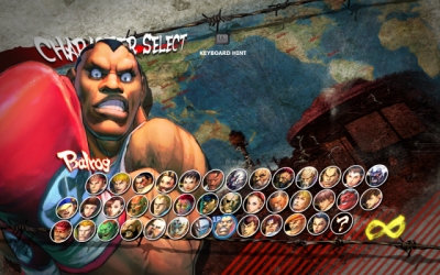 Screen ze hry Super Street Fighter IV