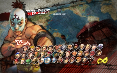 Screen ze hry Super Street Fighter IV