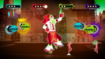 Screen ze hry Just Dance 3