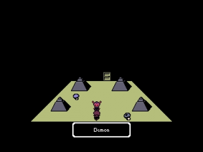 Screen ze hry Yume Nikki