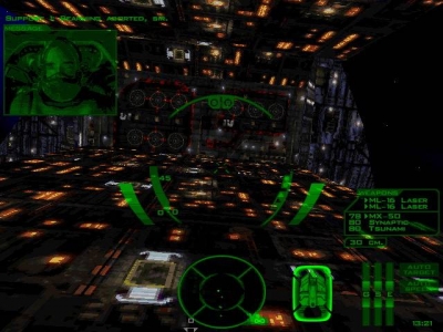 Screen ze hry Descent: Freespace - The Great War