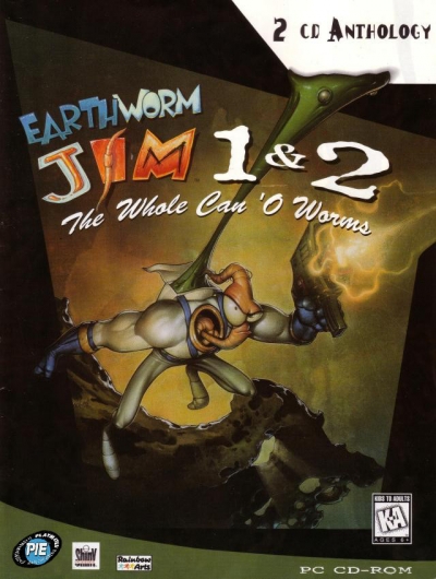 Obal hry Earthworm Jim 2