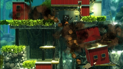 Screen ze hry Bionic Commando: Rearmed
