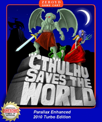 Obal hry Cthulhu Saves the World