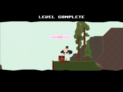 Screen ze hry Super Meat Boy