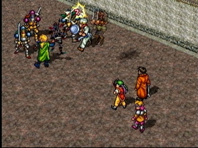 Screen ze hry Suikoden