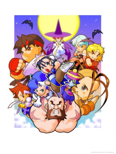 Screen ze hry Pocket Fighter