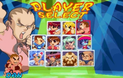 Screen ze hry Pocket Fighter