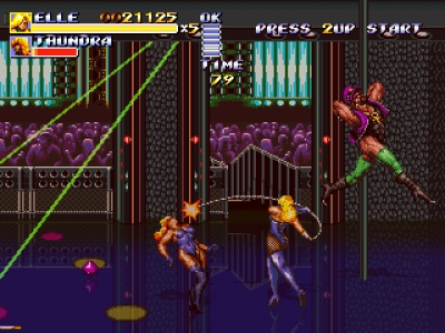 Artwork ke he Streets of Rage Remake