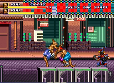 Artwork ke he Streets of Rage Remake