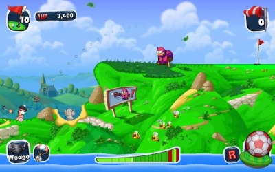 Screen ze hry Worms Crazy Golf