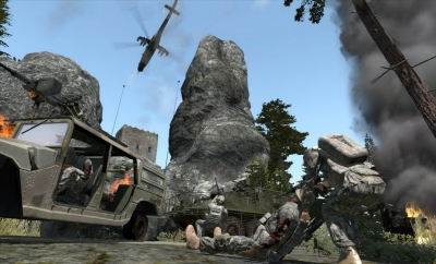 Screen ze hry ARMA 2: Operation Arrowhead