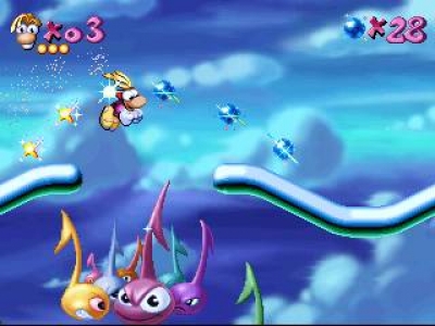 Screen ze hry Rayman