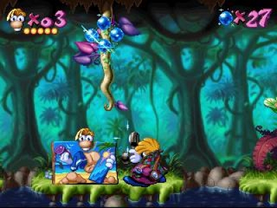 Screen ze hry Rayman