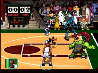 Screen ze hry Space Jam