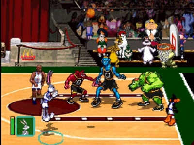 Screen ze hry Space Jam