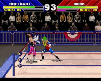 Screen ze hry WWF WrestleMania: The Arcade Game