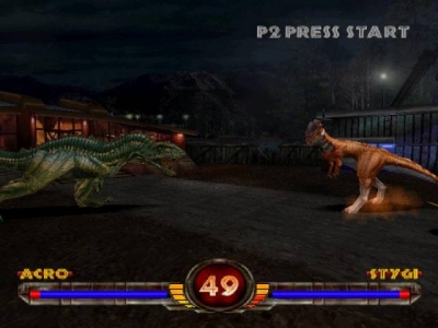 Screen ze hry Warpath: Jurassic Park