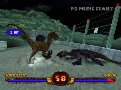 Screen ze hry Warpath: Jurassic Park