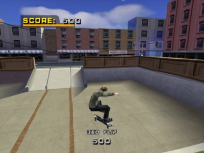 Screen ze hry Tony Hawks Pro Skater 4