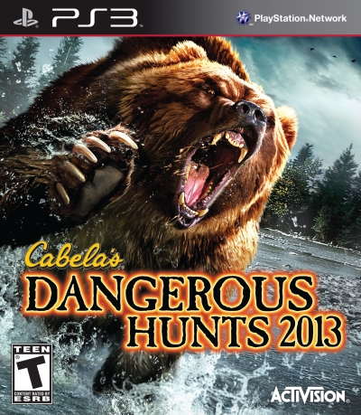 Obal hry Cabelas Dangerous Hunts 2013