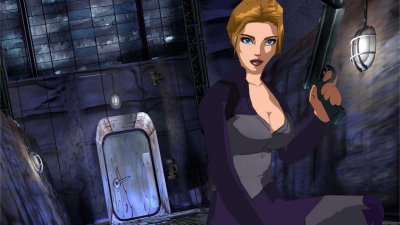 Artwork ke he Fear Effect 2: Retro Helix