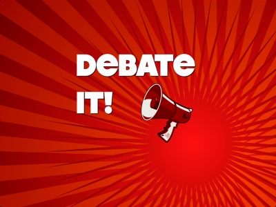 Obal hry Debate It!